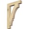 Ekena Millwork Balboa Block Rough Sawn Bracket, Douglas Fir, 4"W x 24"D x 36"H BKT04X24X36BOA05RDF - alternate 1